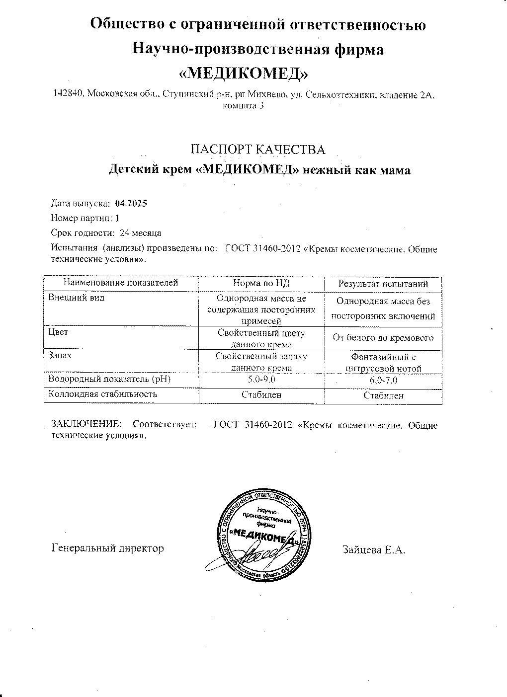 Паспорт №042025